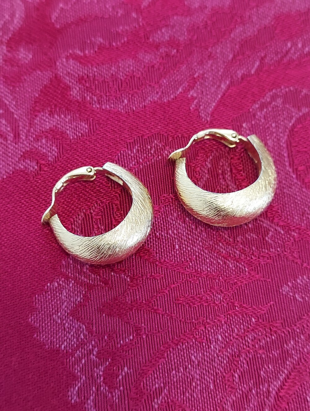 Crown Trifari Clip-On Earrings